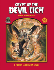 Crypt Of The Devil Lich Softcover Edition (5E)